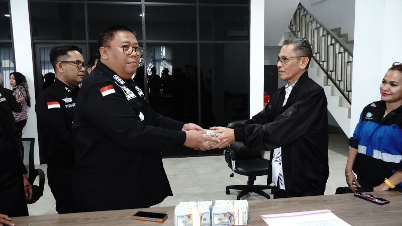 Kejati Kepri Amankan Rp4,4 Miliar! Hasil Pengembalian Uang Negara dari Kasus Korupsi Jasa Kapal Batam