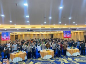 Sinergi Polisi dan Driver Online Kapolresta Barelang Hadiri Deklarasi Kamtibmas Se-Kepri