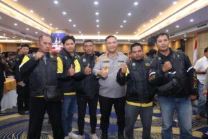 Polda Kepri Gandeng Pengemudi Online,Deklarasi Komitmen Jaga Keamanan