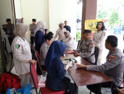 Sidokes Polresta Barelang Gelar Pelayanan Kesehatan Rutin untuk Jaga Kesiapan Personel
