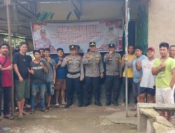 Polsek Batu Ampar Gelar Jumat Curhat Kamtibmas Bersama Warga Batu Merah