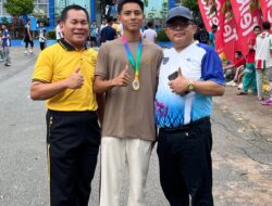 Kapolsek Sekupang : Pagi Penuh Energi,Smansa Fun Run 2025 ,Tegaskan Semagat Prestasi Pelajar