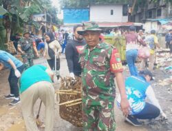 TNI–Polri dan Pemko Batam Bersama Warga Gelar Gotong Royong di Jodoh Square Batu Ampar