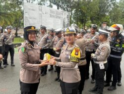 Sidokkes Polresta Barelang Berikan Pembekalan dan Layanan Kesehatan pada Personel Operasi Zebra Seligi 2025