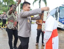 Polda Kepri Sambut Kunjungan Pastoral Kardinal Suharyo di Gereja Oikumene