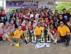 Konsisten Berprestasi, Dinkes Batam Raih Juara Umum di Lomba Antar-OPD HUT ke-54 KORPRI