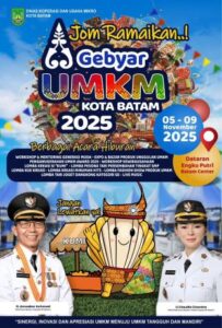 Gebyar UMKM Batam 2025 Jadi Ajang Pamer Inovasi dan Kreativitas Anak Muda Batam!