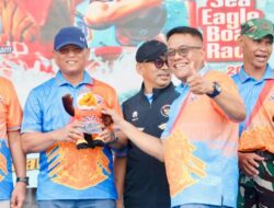 Sea Eagle Boat Race Kembali Setelah 12 Tahun, Ribuan Penonton Padati Belakangpadang