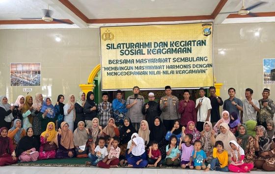 Gelar Silaturahmi dan Sosial Keagamaan, Jadi Ruang Penting Wujudkan Lingkungan Rukun Warga Sembulang