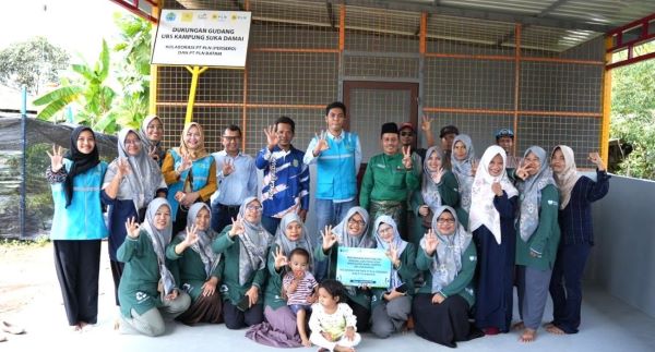 Hadiah HUT Batam ke-196, PLN Batam Perkuat Bank Sampah Warga Tanjungpiayu