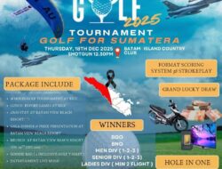 Batam View Beach Resort dan BICC Gelar Sky Solidarity Golf Tournament 2025, Gabungkan Sport Tourism dan Charity untuk Sumatra