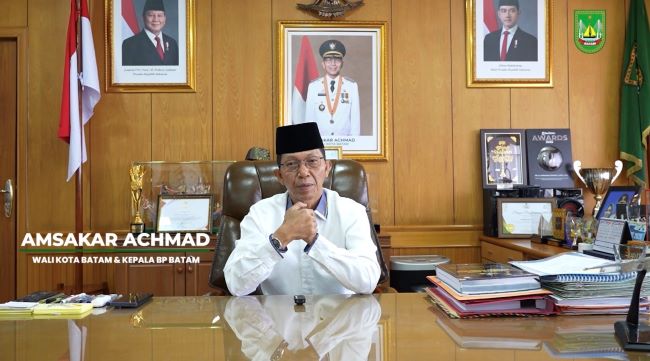 Wali Kota Batam Amsakar Undang Masyarakat Ramaikan Zikir Akbar Akhir Tahun