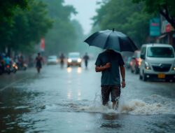Warga Batam, Siap Payung! Seluruh Kecamatan Berpotensi Diguyur Hujan Hari Ini, Rabu