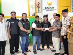 Air Mata Kemanusiaan di Batam! Donasi “Malam Sastra Sumatra Luka” PWI dan Rumahitam Diserahkan ke Baznas