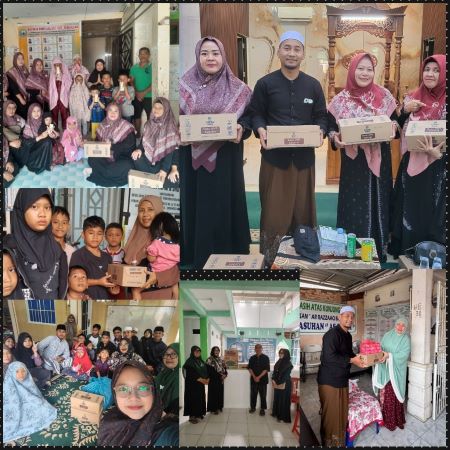 Peduli Gizi Anak Batam, Majelis Taklim As Syifa Bagi-Bagi Susu Gratis di 3 Kecamatan