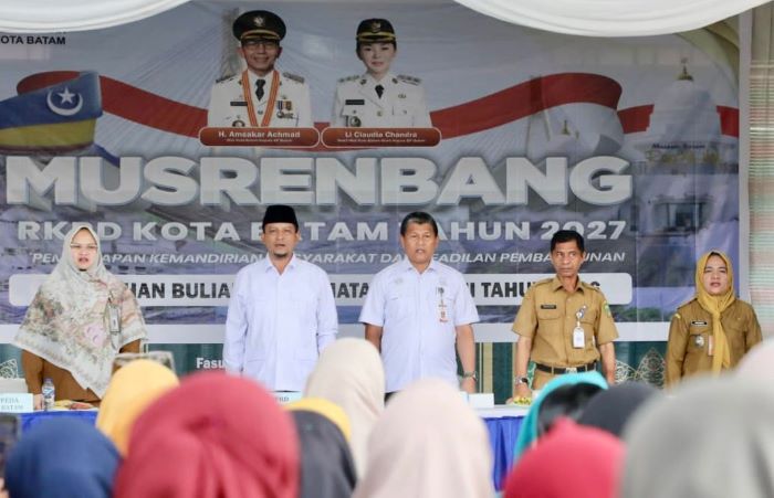 Sekda Batam Tegaskan Pembangunan Berbasis Aspirasi Warga di Musrenbang Kelurahan Buliang