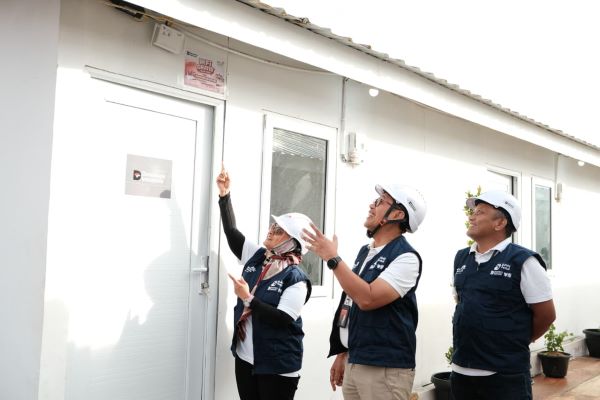 Tanpa Tunggu Lama, TelkomGroup Pasang WiFi Gratis di Huntara Korban Banjir Aceh