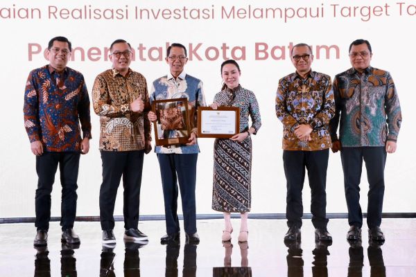 Batam Borong Dua Penghargaan Nasional, Investasi Tembus Rp69,3 Triliun dan Tertinggi di Kepri