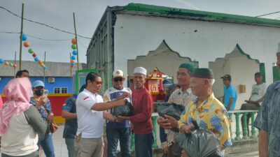 Sambut HPN 2026, SMSI Natuna Bersama Lintas Organisasi Gelar Baksos di Kota Tua Penagi