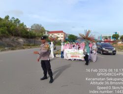 Polsek Sekupang: Kawal Pawai SP IT Ulil Albab Sekupang Sambut Ramadhan 1447 H, Kota Batam Tetap Tertib dan Aman