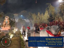 23 Personel Amankan Ibadah Imlek di Vihara Budhi Bakti