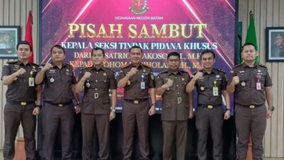 Rotasi Jabatan Kejari Batam, Posisi Kasipidsus dan Kasidatun Berubah