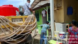 Polsek Batu Ampar Amankan Distribusi Air Bersih Hari Ke-40 di Tanjung Sengkuang dan Batu Merah