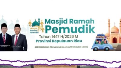 Masjid Jadi Rest Area Mudik! Kemenag Kepri Siapkan 62 Titik Singgah Pemudik