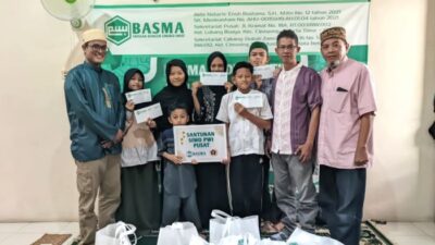 Tak Hanya Urus Olahraga, SIWO PWI Pusat Turun Berbagi untuk Yatim dan Disabilitas