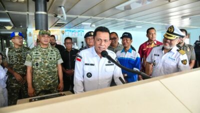 Naik ke KM Kelud, Gubernur Ansar Cek Langsung Mudik Batam–Belawan: 3.500 Penumpang Berangkat!