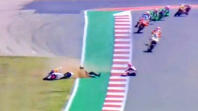 Drama Moto3 Amerika 2026! Veda Ega Pratama Terjatuh, Gagal Finis Saat Kejar Podium