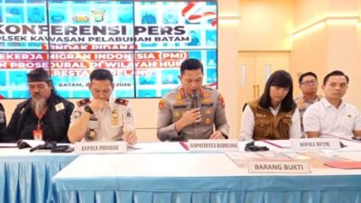 Terbongkar! 167 PMI Ilegal Diamankan di Batam, Sindikat TPPO Diduga Kendalikan dari Luar Negeri