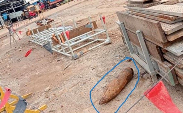 Geger Batuampar Batam! Diduga Bom Pesawat Ditemukan di Area Proyek McDermott