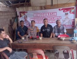Polsek Batu Ampar Gelar Minggu Kasih Kamtibmas di Kampung Seraya, Warga Diajak Jaga Keamanan dan Cegah Karhutla