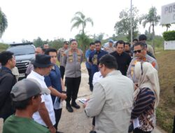 Kapolda Kepri dan Wakil Wali Kota Batam Tinjau Lahan Rempang hingga Fasilitas Sekolah di Galang