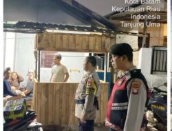Respons Cepat Layanan 110, Polsek Lubuk Baja Tangani Dugaan Pengancaman di Tanjung Uma