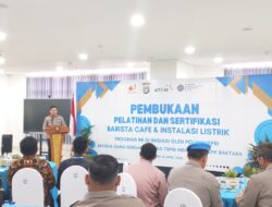 Wakapolresta Barelang Dampingi Wakapolda Kepri Buka Pelatihan Barista dan Instalasi Listrik di BLK Batam