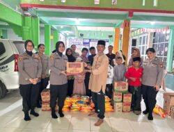 Minggu Kasih Polwan Polresta Barelang, Tebar Kepedulian di Panti Asuhan