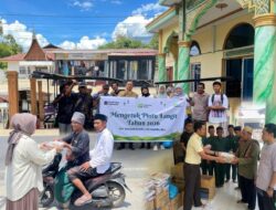 Pegadaian Kanwil II Pekanbaru Berbagi Makanan Lewat Program “Mengetuk Pintu Langit”