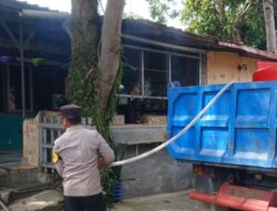 Hari ke-90, Polsek Batu Ampar Pastikan Distribusi Air Bersih Lancar untuk Warga Terdampak