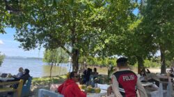 Polsek Belakang Padang Perketat Pengamanan Objek Wisata Saat Libur