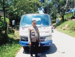 Hari ke-96, Polsek Batu Ampar Kawal Distribusi 155 Tangki Air Bersih untuk Warga Terdampak