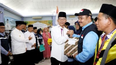 Suasana Khidmat di Asrama Haji Batam, Ribuan JCH Kepri Lalui X-Ray Menuju Tanah Suci
