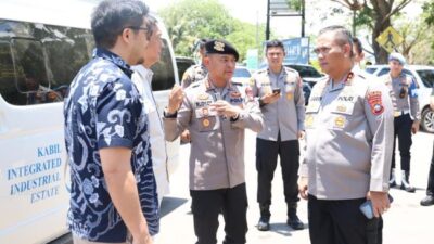 Kunjungi Kabil, Kapolda Kepri Pastikan Batam Tetap Aman untuk Investasi