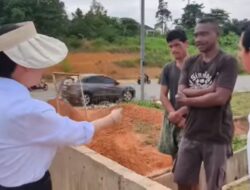 GERAM! Li Claudia Chandra Pergoki Tambang Pasir Ilegal Dekat Bandara Hang Nadim, Langsung Panggil Polisi