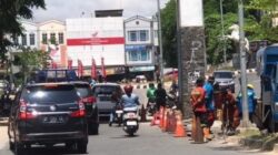 BAHAYA BARU! U-Turn Ditutup di Sei Panas Batam, Pengendara Nekat Terobos Trotoar dan Bongkar Pembatas Jalan