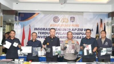 Batam Jadi Sarang Scammer Internasional? Imigrasi Amankan 210 WNA dari Vietnam dan China
