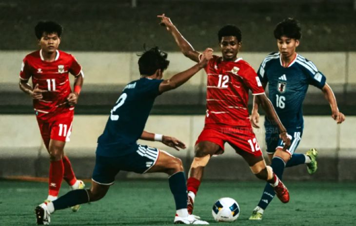 Dikalahkan Jepang 1-3, Harapan Indonesia ke Piala Dunia U-17 Pupus