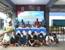 TNI AL Gagalkan Penyelundupan 14 PMI Ilegal di Perairan Karimun, Tekong Positif Narkoba