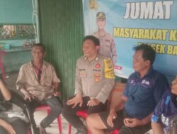 Polsek Batu Ampar Ajak Warga Tanjung Sengkuang Jaga Kamtibmas Lewat Jumat Curhat